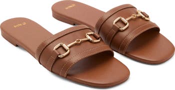 Buckle Slide Sandal