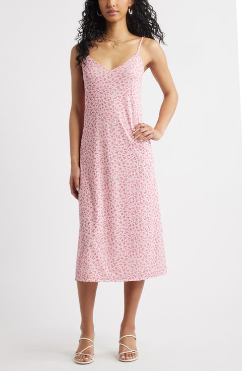 Floral Print Slipdress