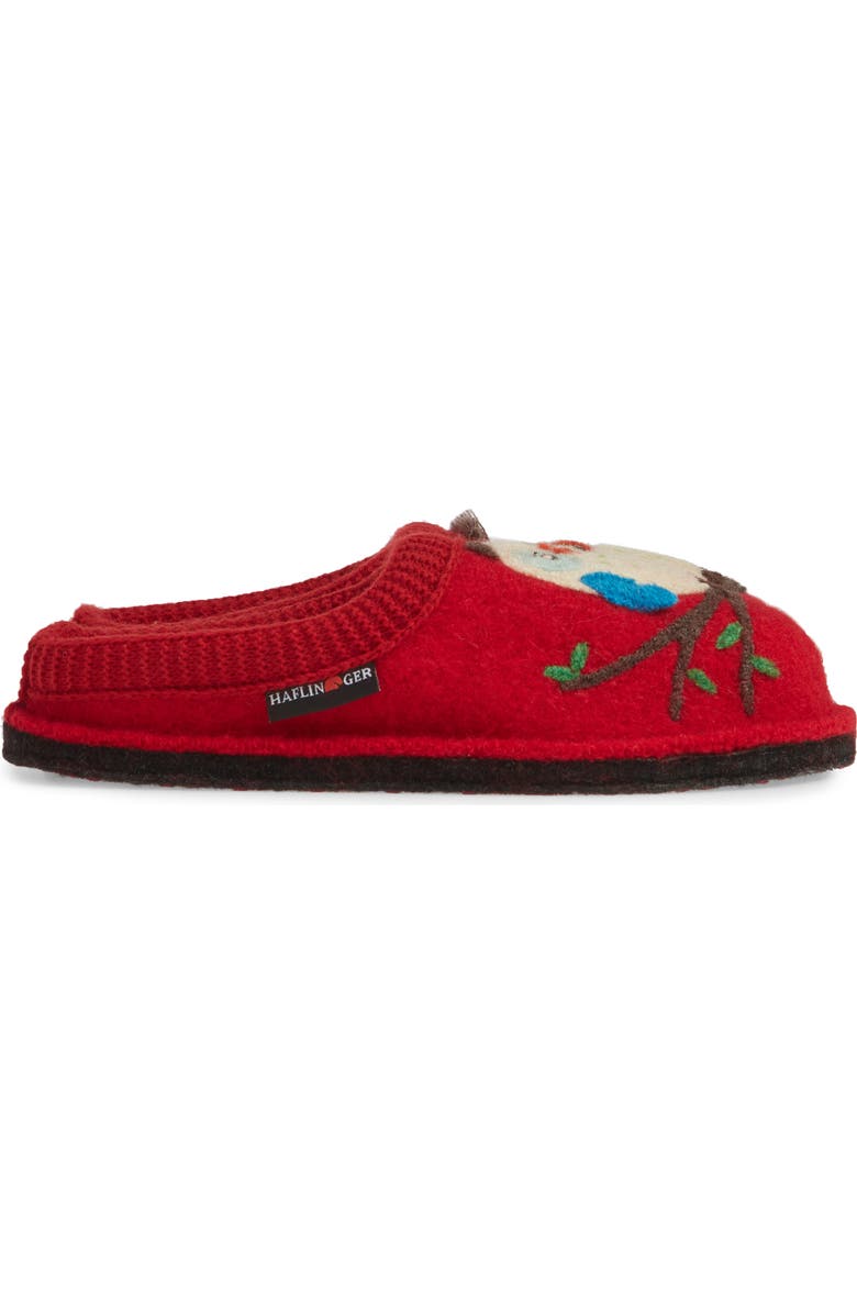 Haflinger Olivia Owl Slippers, Alternate, color,