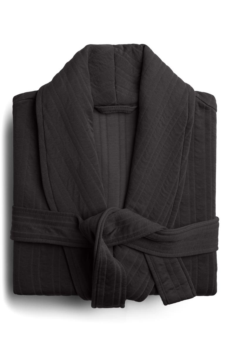 Parachute Cozy Knit Robe, Alternate, color, Coal