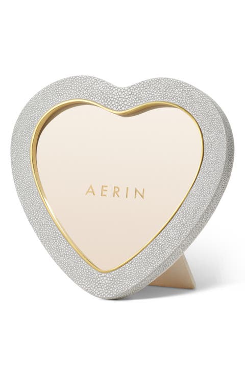 Shagreen Heart Picture Frame