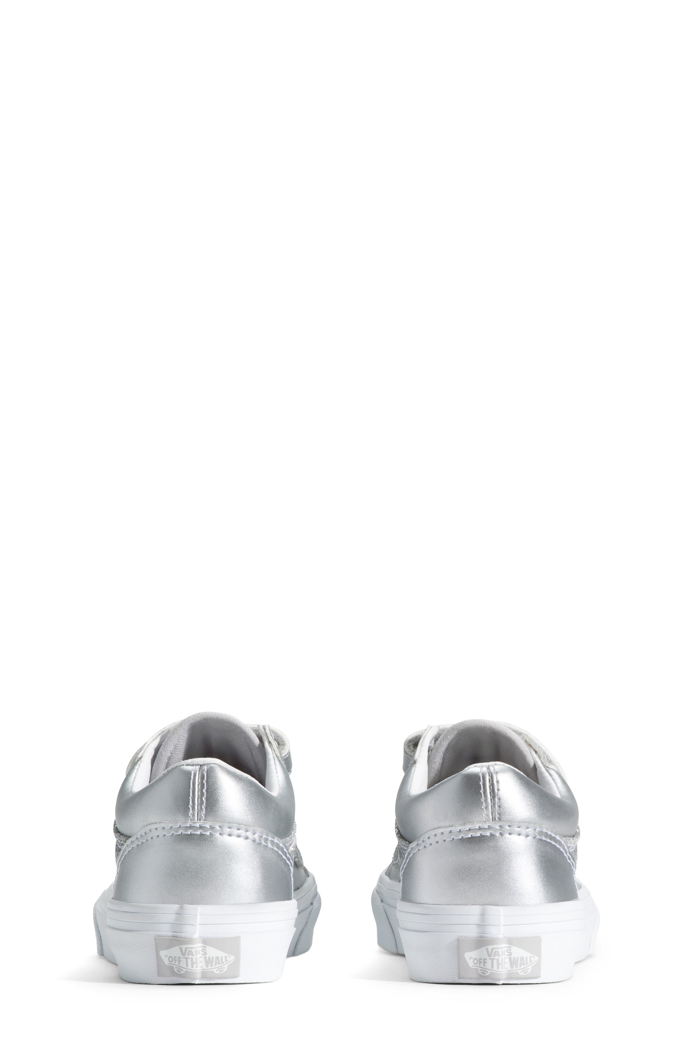 Vans Kids' Old Skool V Sneaker, Alternate, color, Dazzled Lunar Rock