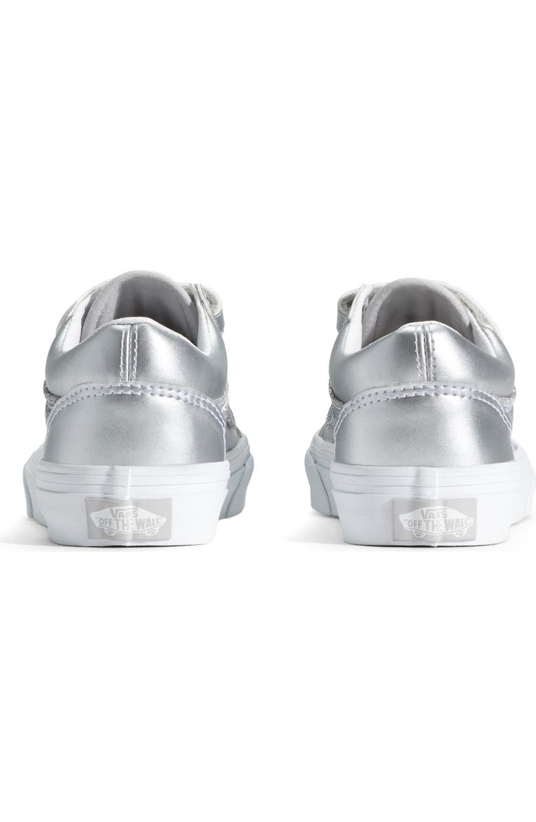 Vans Kids' Old Skool V Sneaker, Alternate, color, Dazzled Lunar Rock