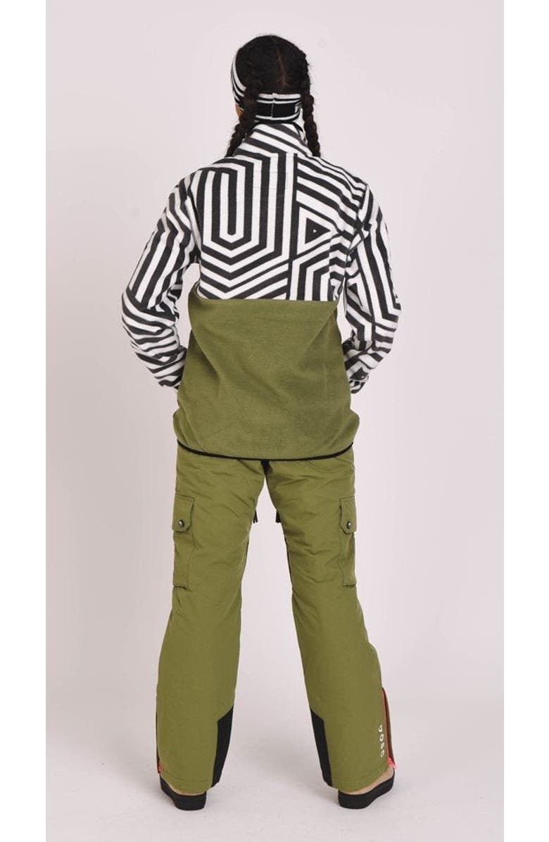 OOSC Fall Line Fleece Khaki - Women's, Alternate, color, Khaki