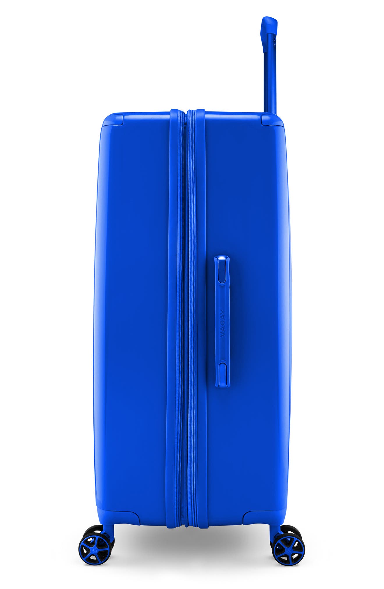 Vacay Radiant Elements Blues 22" Hardside Spinner Suitcase, Alternate, color, 