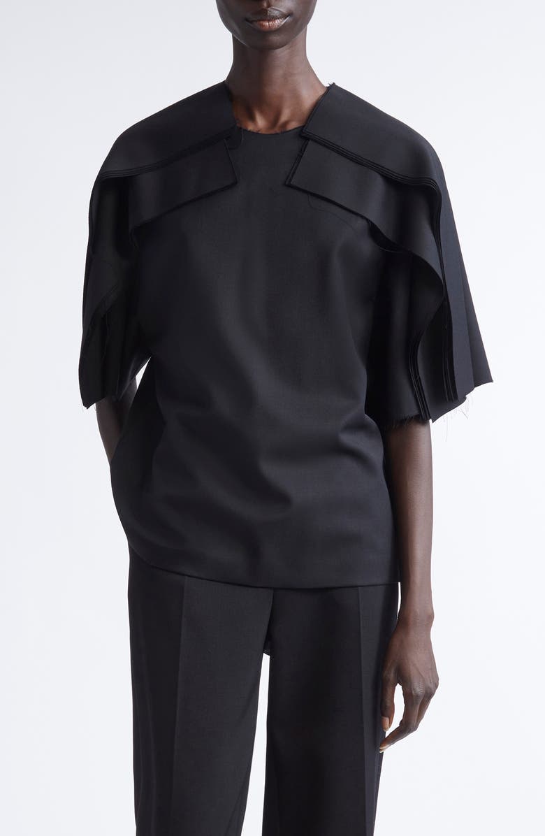 FFORME Peris Multi Layer T-Shirt, Main, color, Black