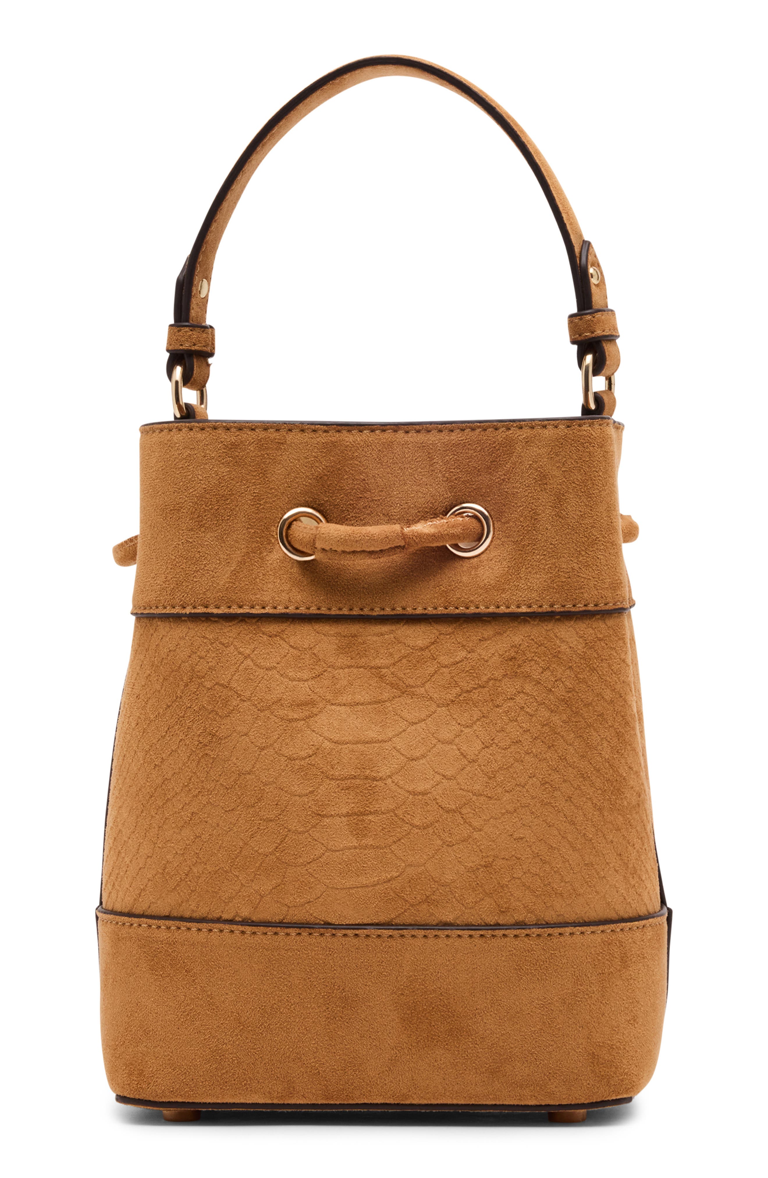 Drawstring Crossbody Bag, Alternate, color, TAN