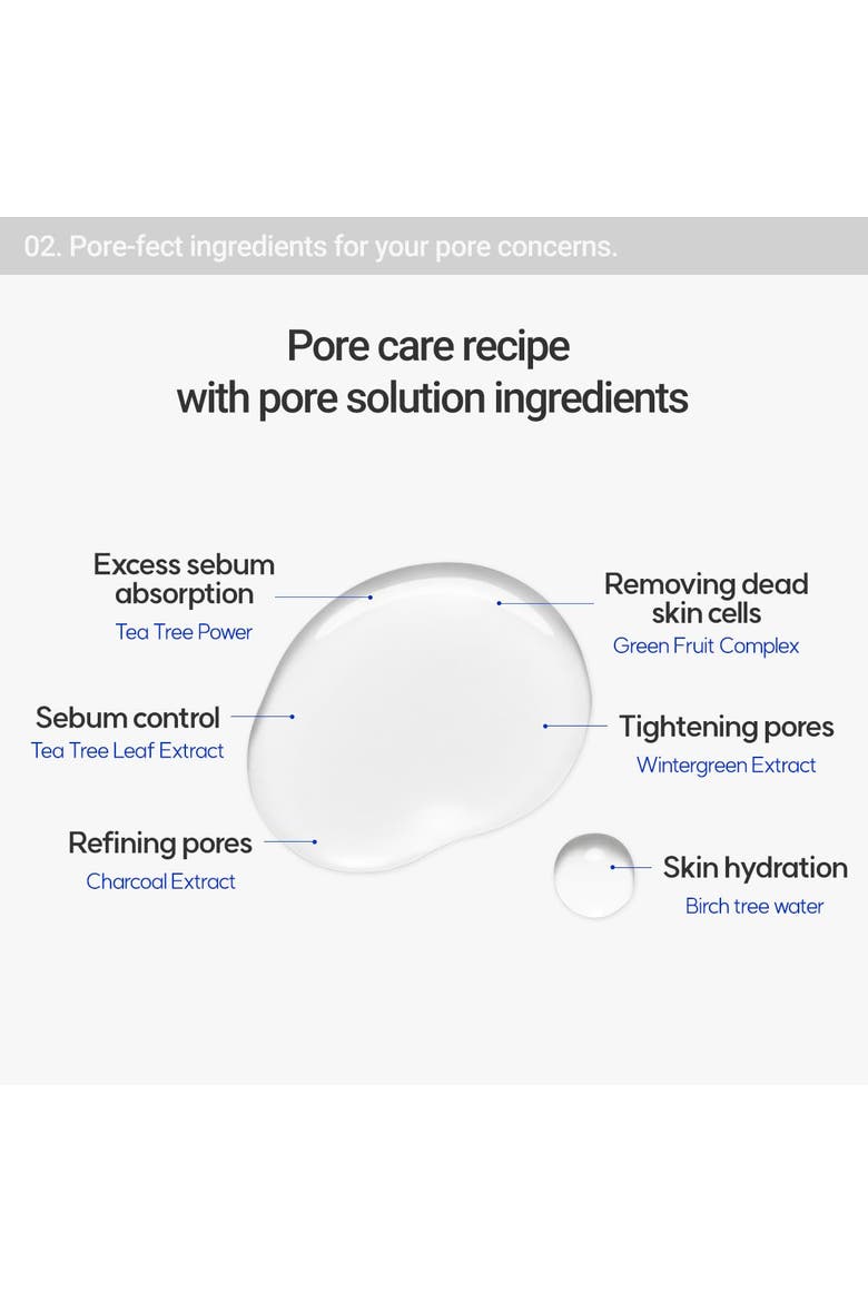 Pore Care No-Sebum Pad 60ea, Alternate, color, 60 pads