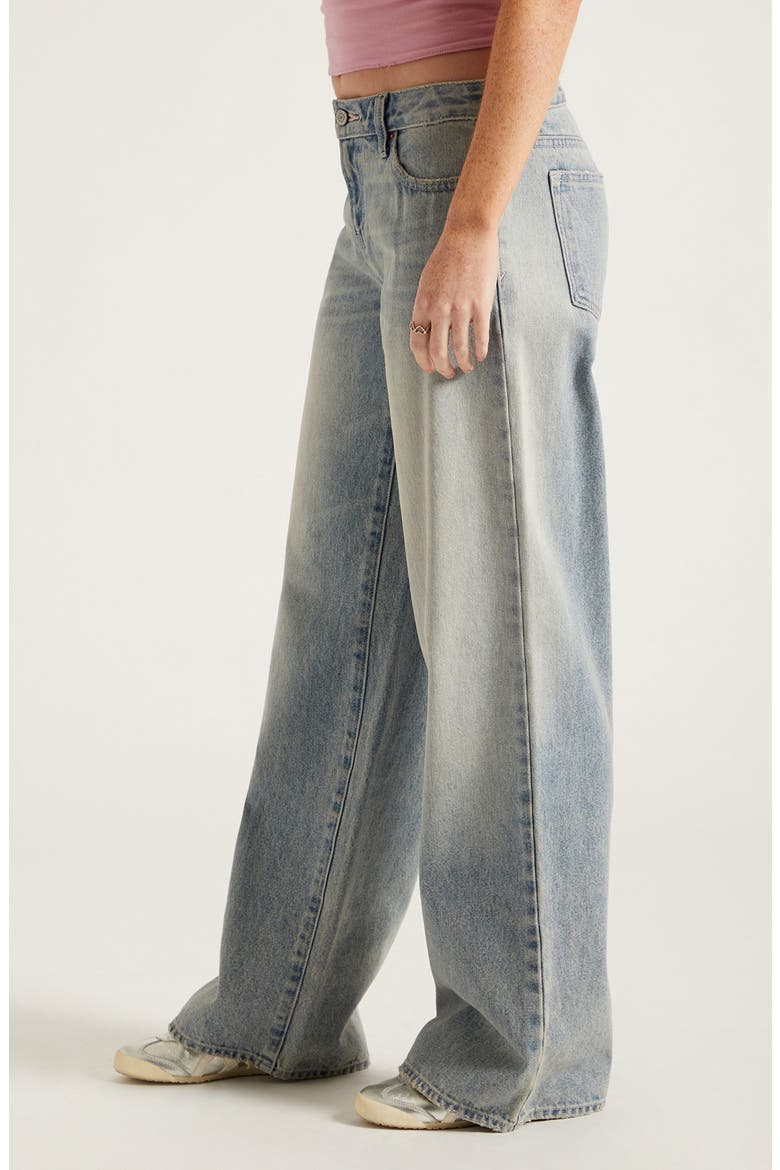 Casey Low Rise Baggy Jeans, Alternate, color, MEDIUM INDIGO