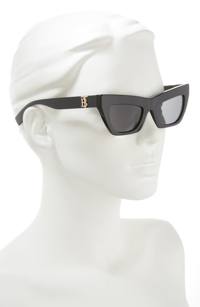 Burberry 51mm Cat Eye Sunglasses, Alternate, color, 