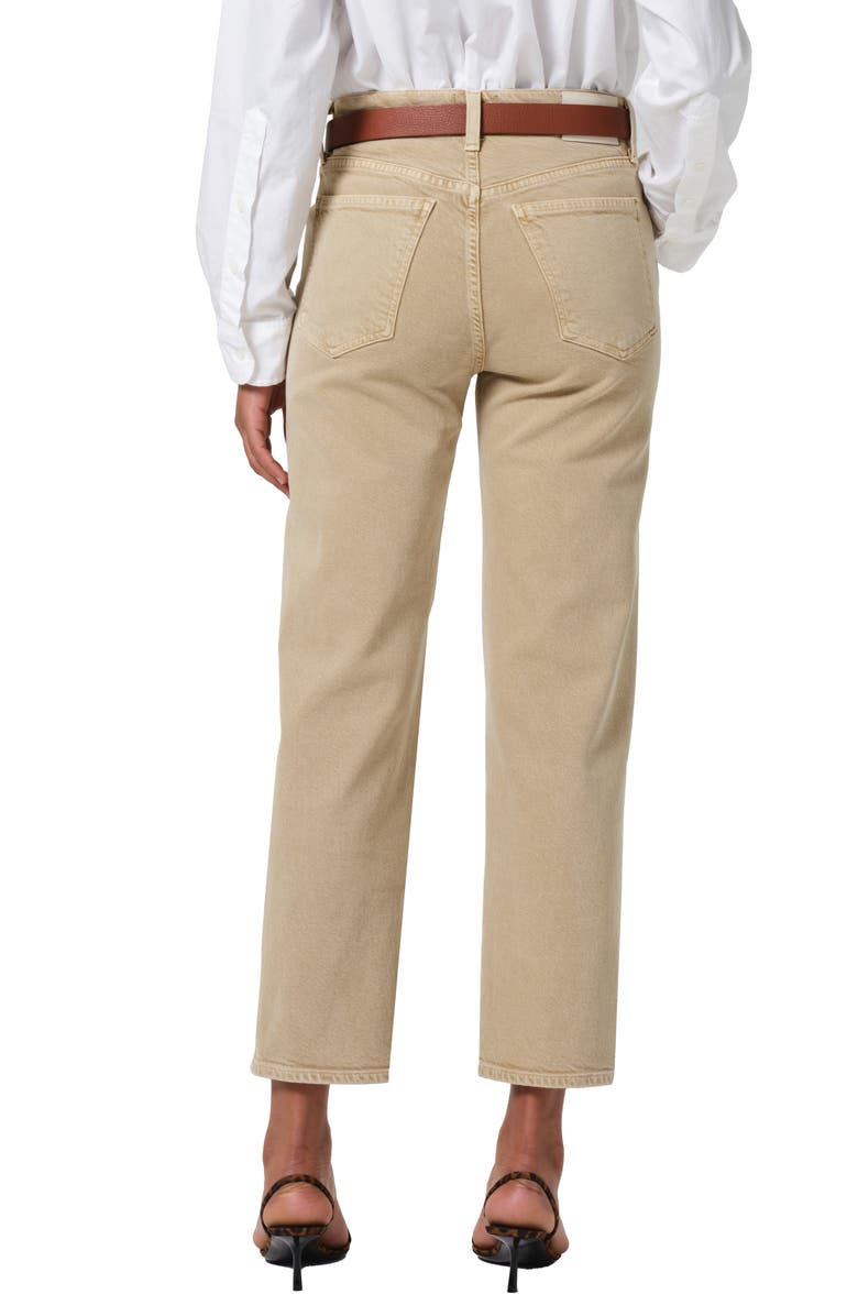 Citizens of Humanity Palma High Waist Straight Leg Jeans, Alternate, color, Hempseed