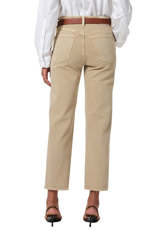 Citizen Of Humanity Citizens Of Humanity Palma High Waist Straight Leg Jeans In Hempseed