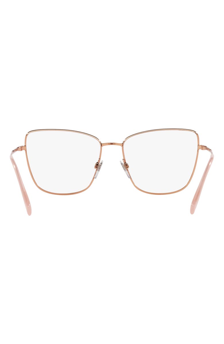 Burberry Bea 55mm Cat Eye Optical Glasses, Alternate, color, 