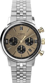Timex® Marlin Chronograph Bracelet Watch, 40mm