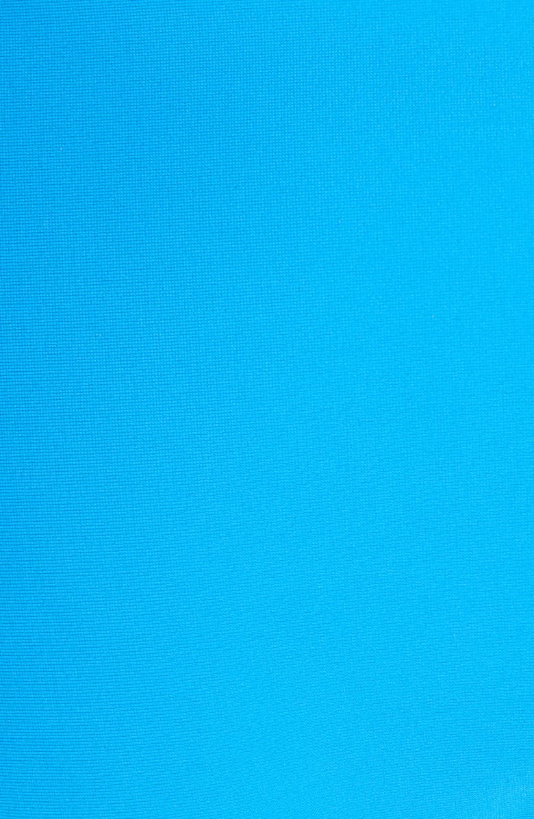 sherris Ruffle Bikini Top, Alternate, color, Electric Blue