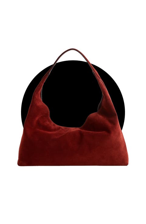 The Mylie Suede Shoulder Bag