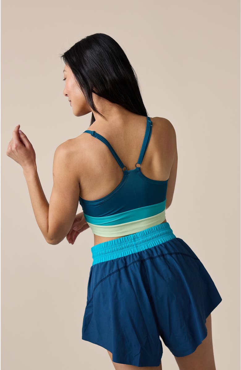 Nani Colorblock Bra, Alternate, color, Juniper