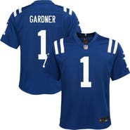 Nike Youth Nike Ahmad Sauce Gardner Blue Indianapolis Colts Home Game Jersey