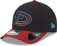 New Era Men's New Era  Black/Red Arizona Diamondbacks Player Replica 9FORTY Adjustable Hat