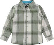 Stains and Stories by Babyface Check Pattern Button Up Shirt