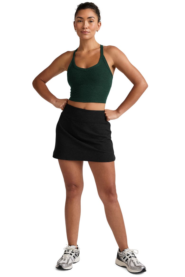 Space Dye On the Up Crop Tank, Alternate, color, DARK SPRUCE GREEN HEATHER