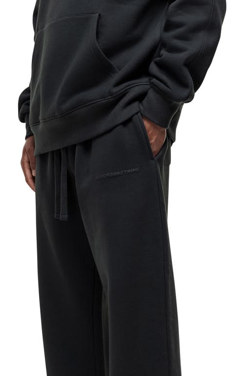 Good For Nothing Pirate Black Baggy Jogger In Black