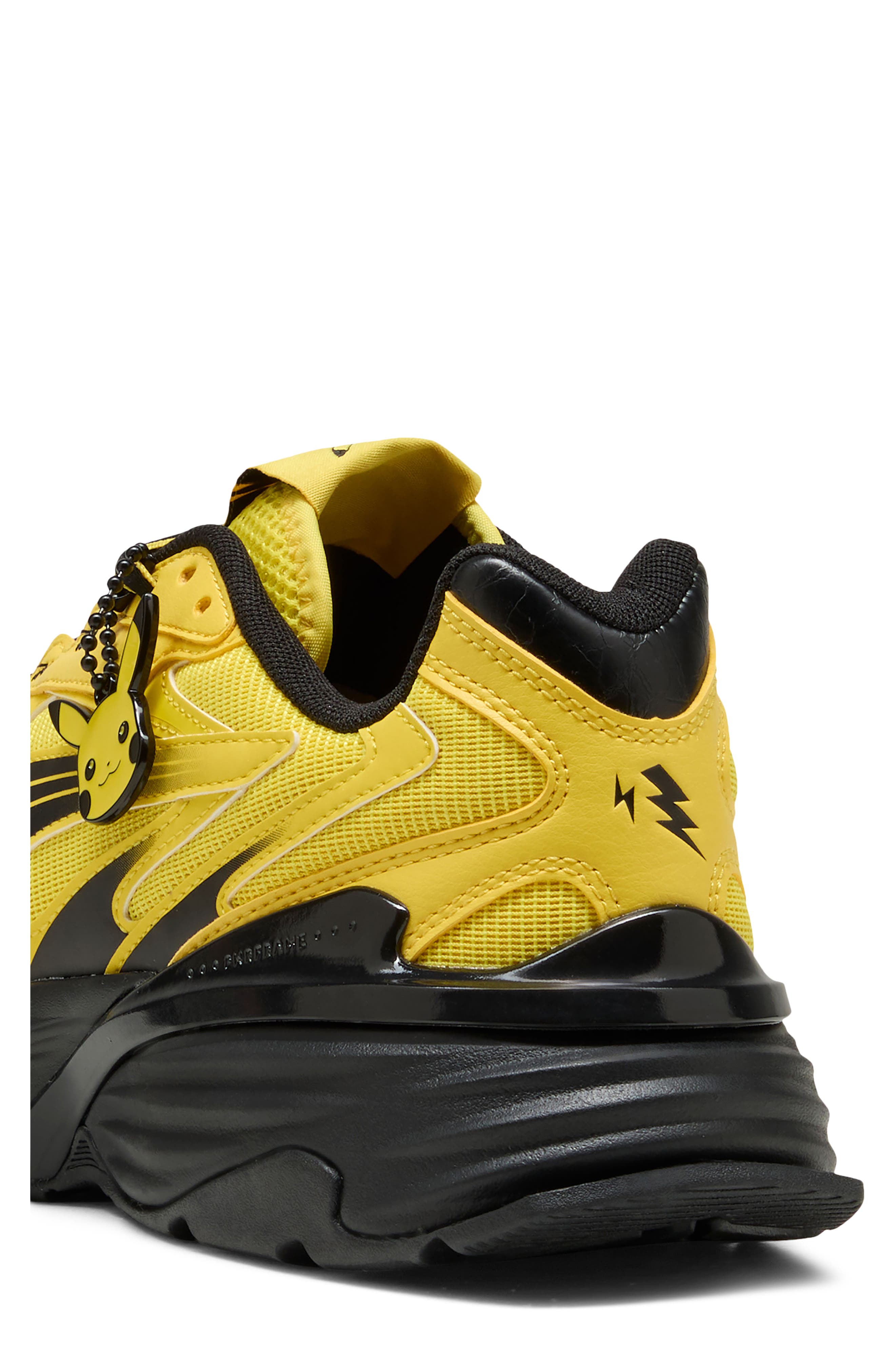 PUMA x POKÉMON Fade NITRO Umbreon Sneaker, Alternate, color, Energizing Yellow/ Puma Black