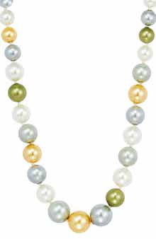 Multicolor Shell Pearl Necklace