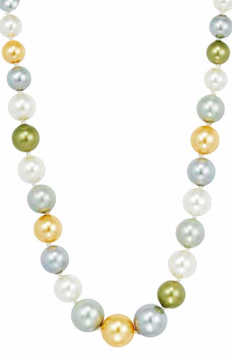 Multicolor Shell Pearl Necklace