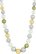 SAVVY CIE JEWELS Multicolor Shell Pearl Necklace
