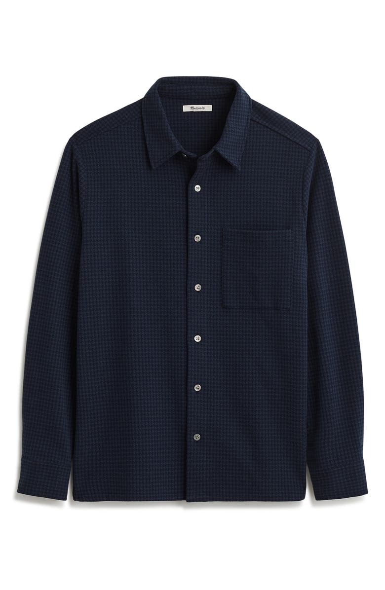 Madewell Devoe Button-Up Shirt, Alternate, color, Dark Baltic