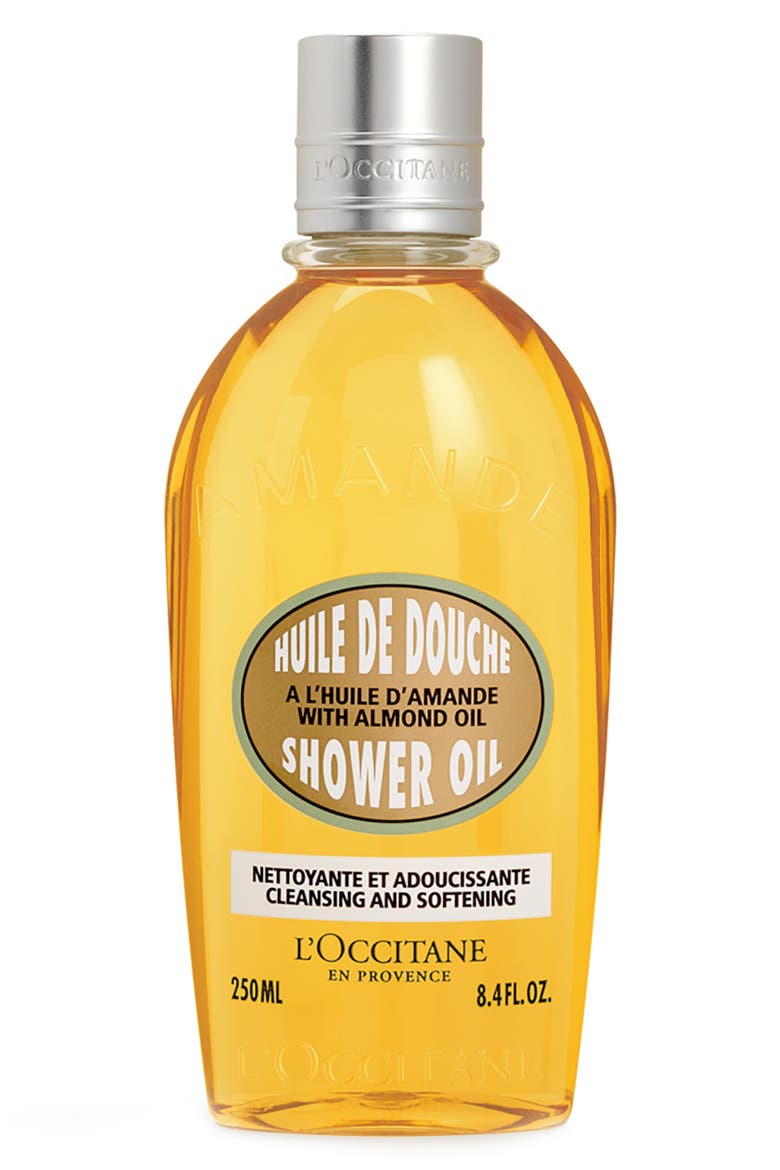 Almond Shower Oil, Main, color, BOTTLE