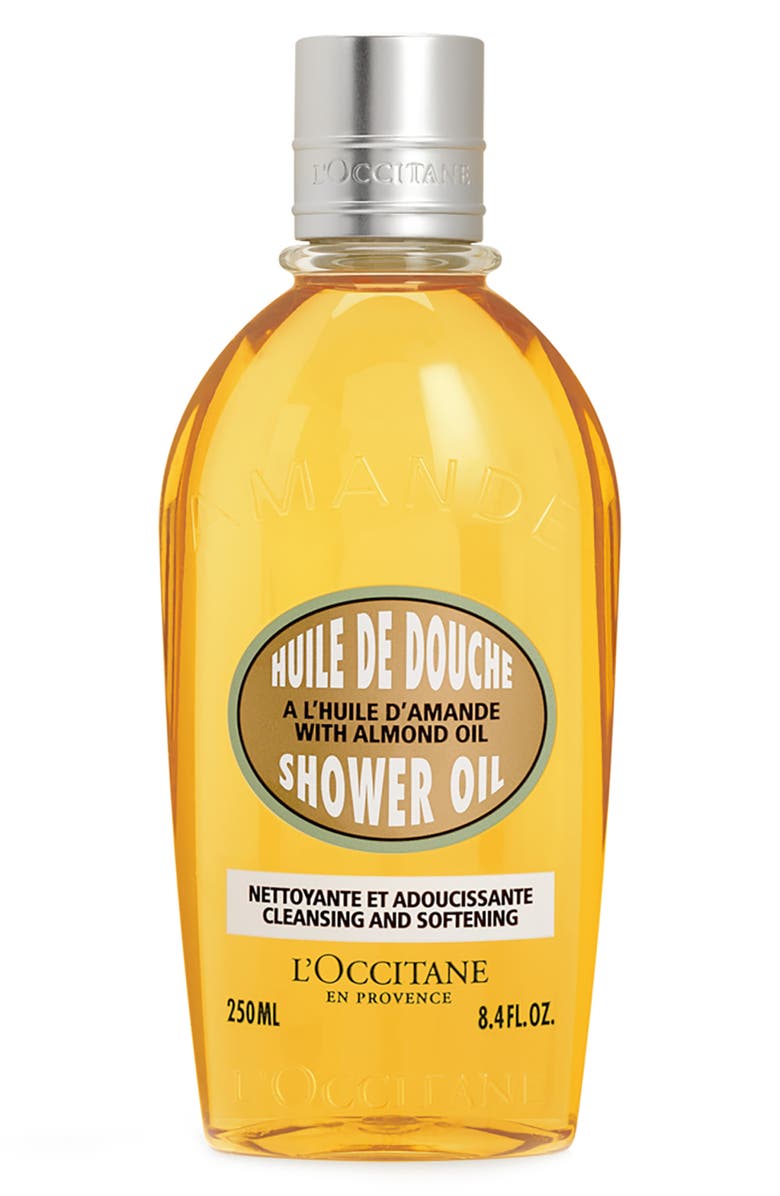 L'Occitane Almond Shower Oil, Main, color, Bottle