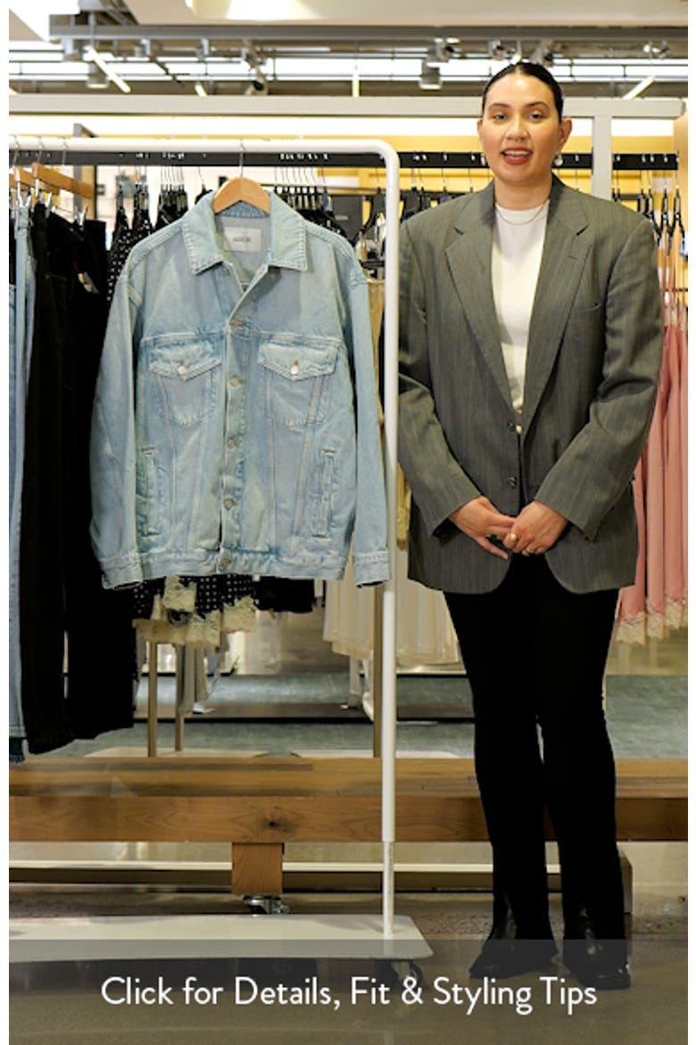 Evin Oversize Denim Trucker Jacket (Women) | Nordstrom