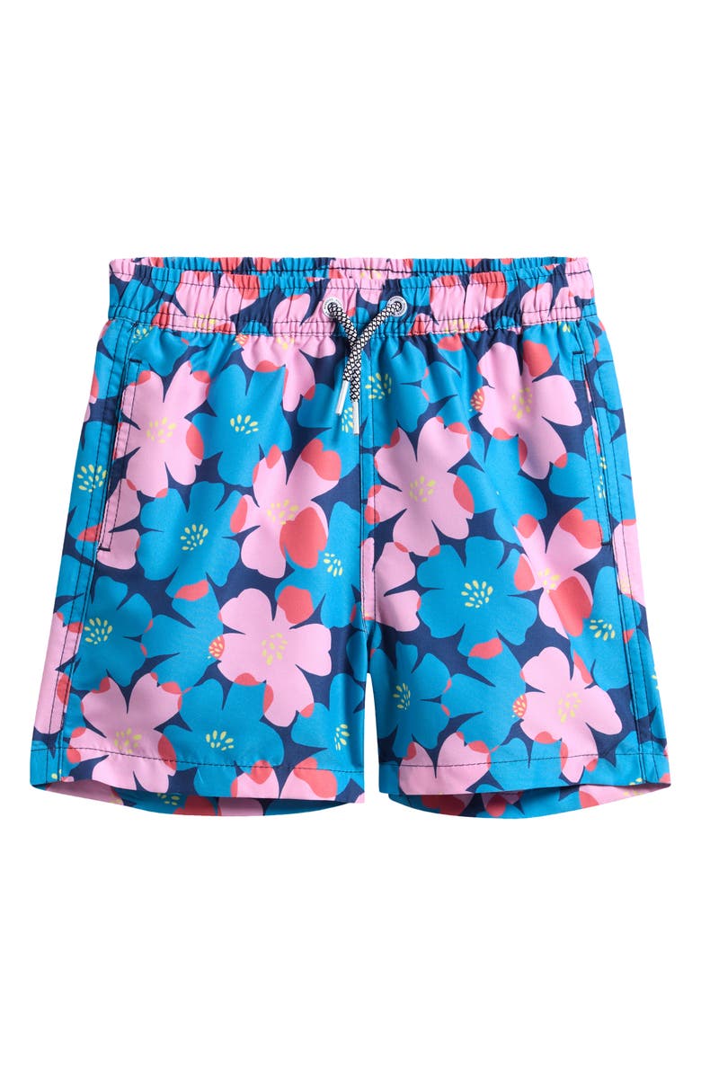 Boardies Kids' Swim Trunks, Main, color, Blue Multi