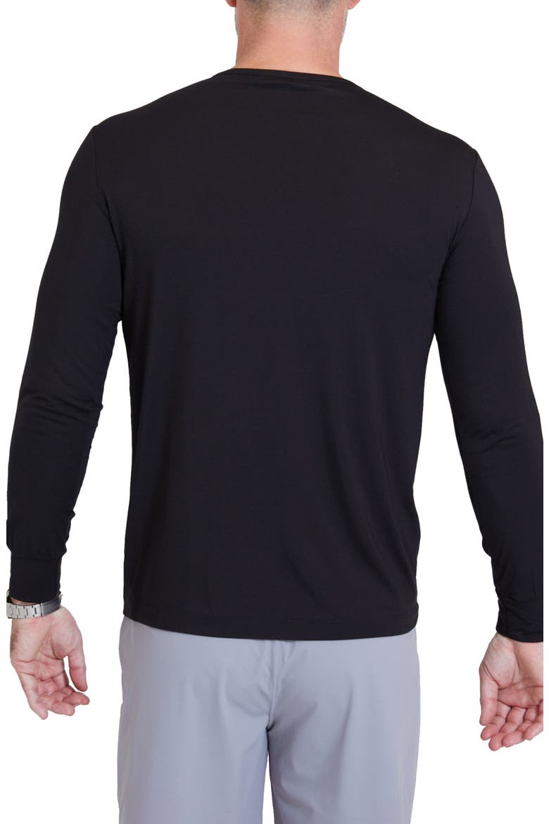 Russell Long Sleeve T-Shirt, Alternate, color, TUXEDO