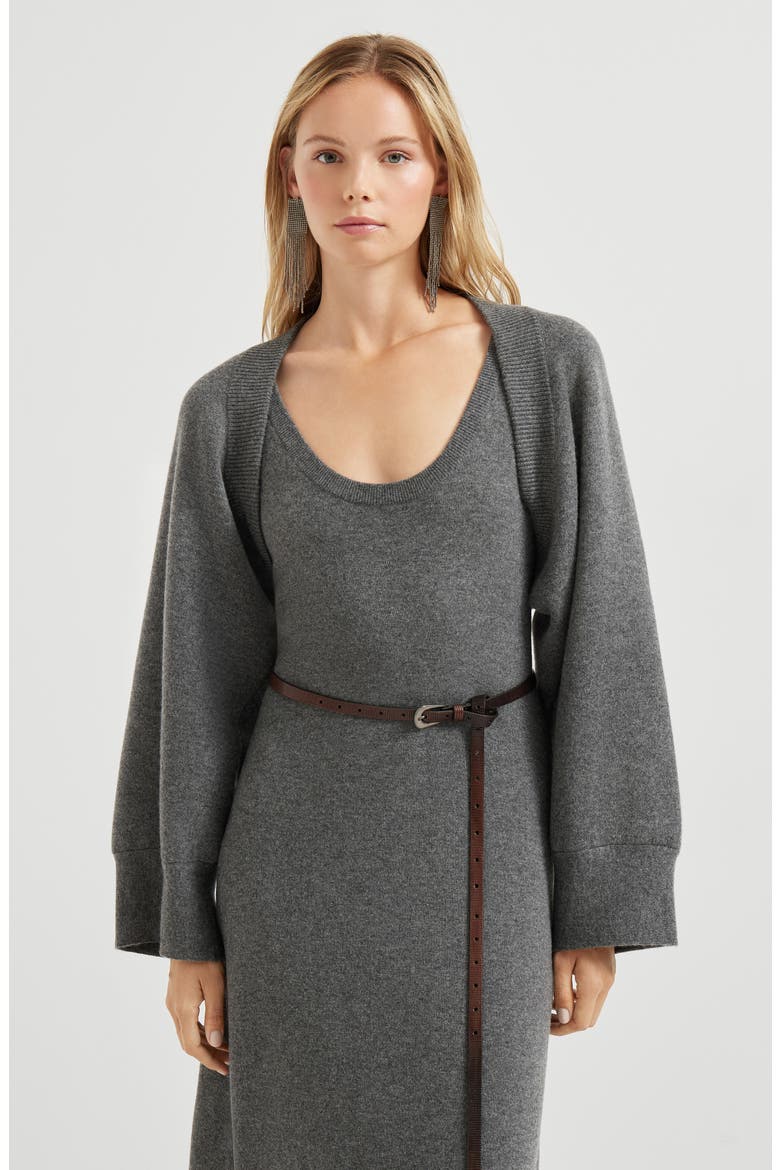 Brunello Cucinelli Double knit shrug (Women) | Nordstrom