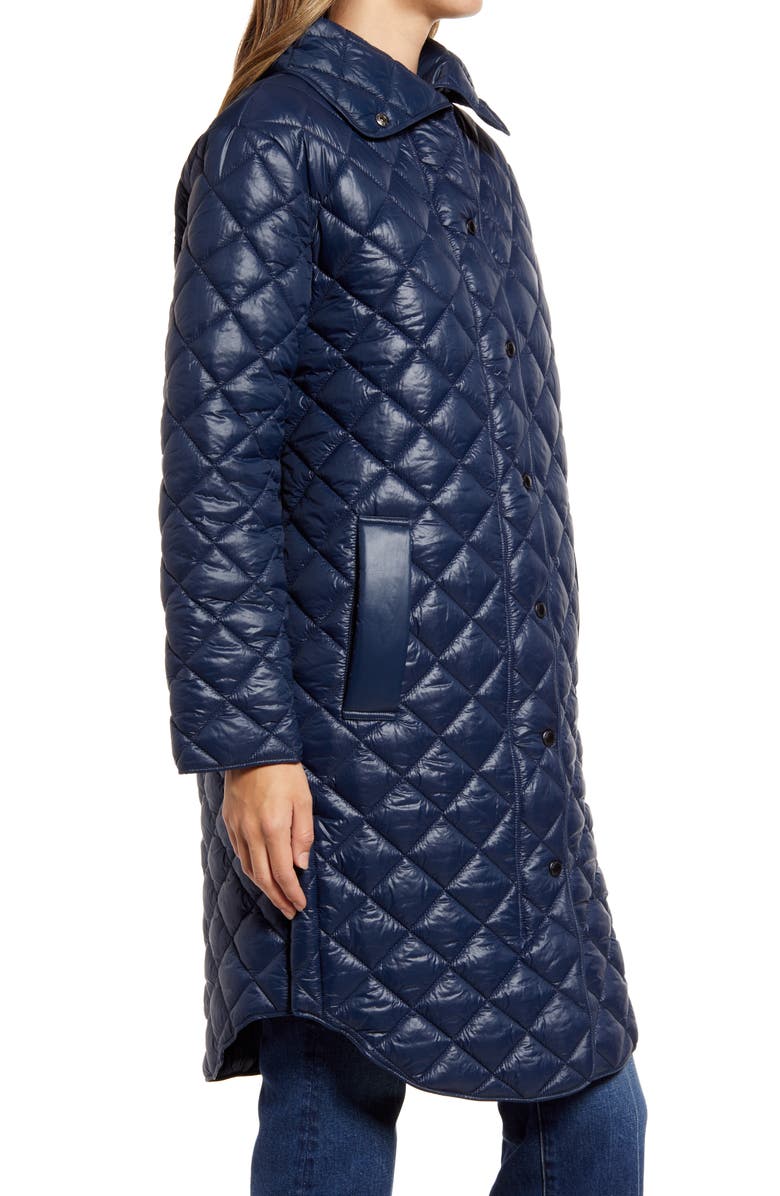 Sam Edelman Diamond Quilted Coat, Alternate, color,