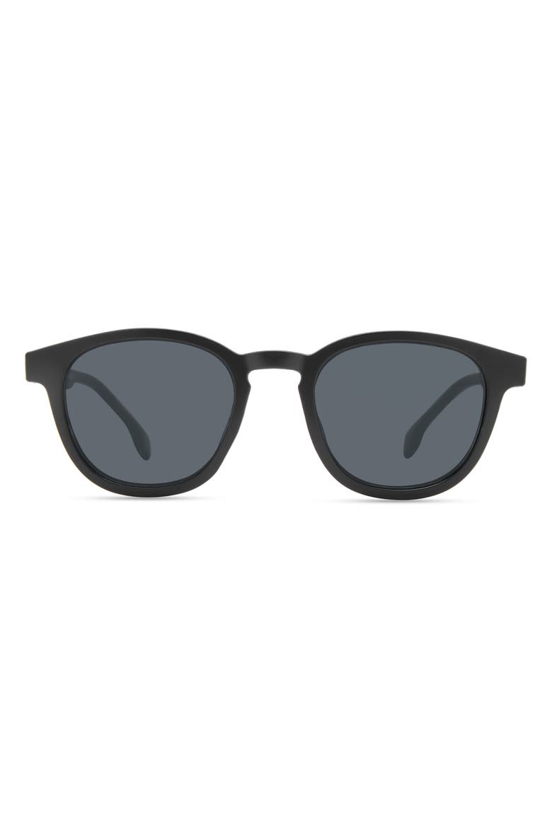 HELVETICA Sunglasses, Main, color, MATTE BLACK