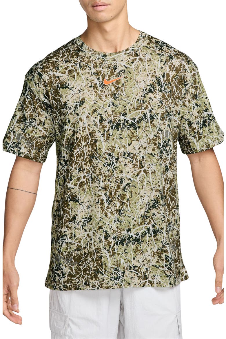 Sportswear Graphic T-Shirt, Main, color, DUSTY OLIVE