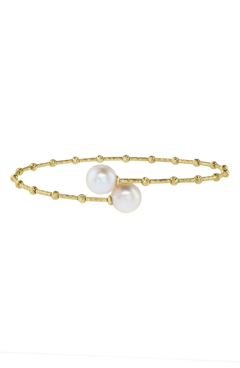 EFFY 14K Yellow Gold Freshwater Pearl Bracelet, Main, color, 