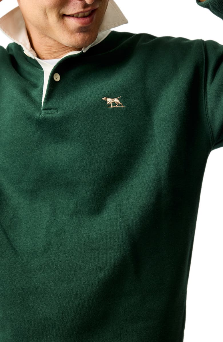 Rodd & Gunn Otago Rugby Shirt, Alternate, color, Forest