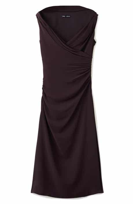 Ruched Off the Shoulder Dress