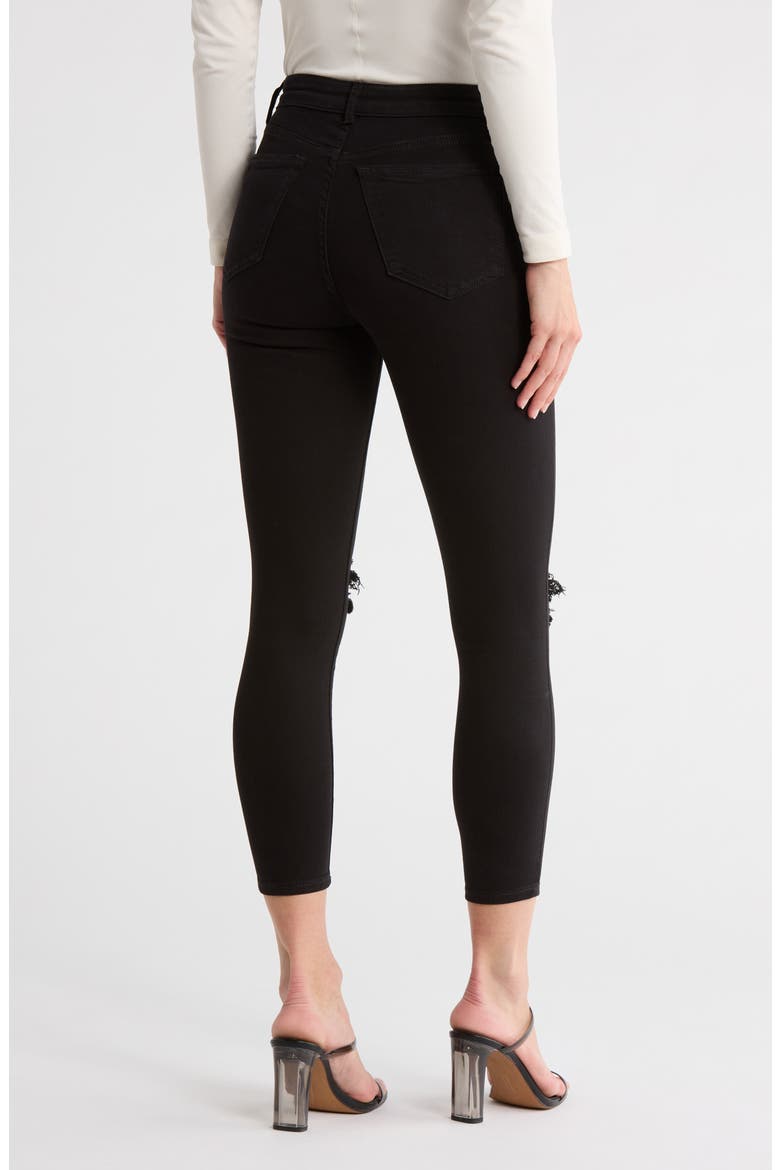 Jamie Ripped Knee Jeans, Alternate, color, BLACK