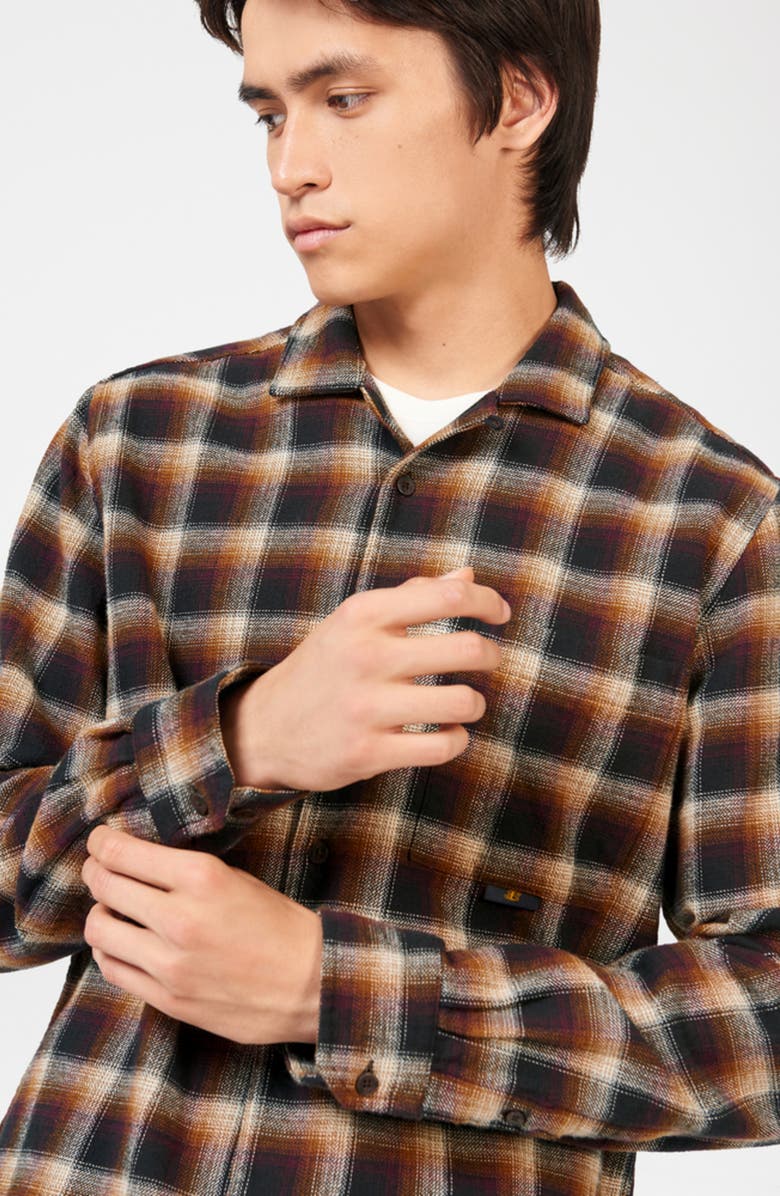 Ben Sherman Brushed Ombré Button-Up Shirt, Alternate, color, 