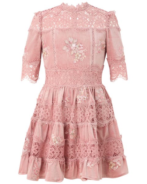 Destiny Velvet Mini Dress (toddler, Little Kid & Big Kid)