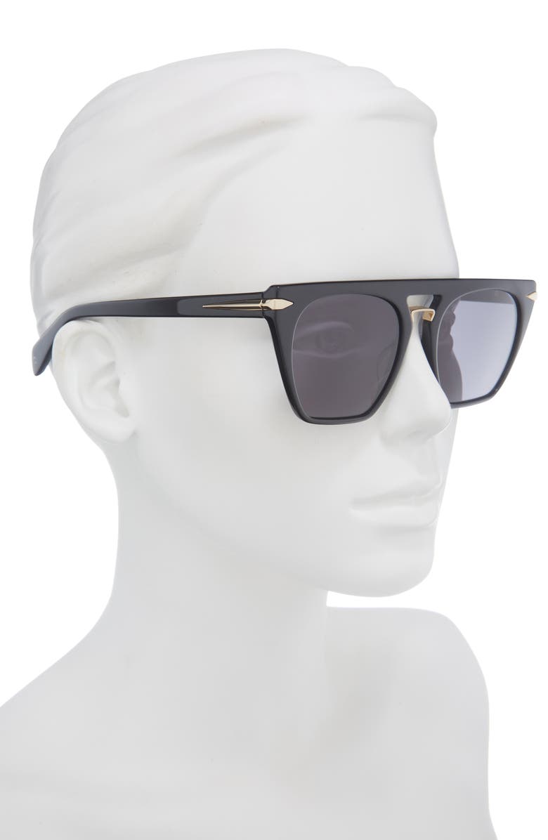 rag & bone 53mm Modified Square Sunglasses, Alternate, color,