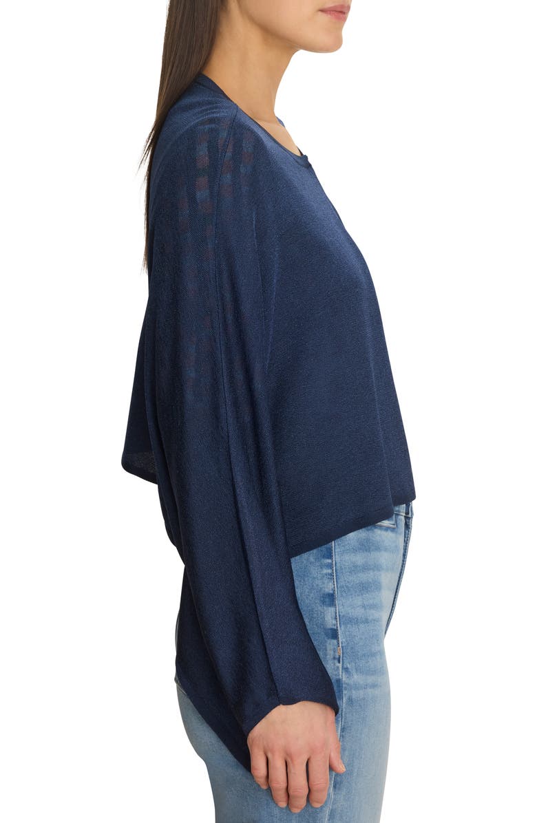 NIC+ZOE Coastal Flow Cardigan, Alternate, color, Rich Indigo
