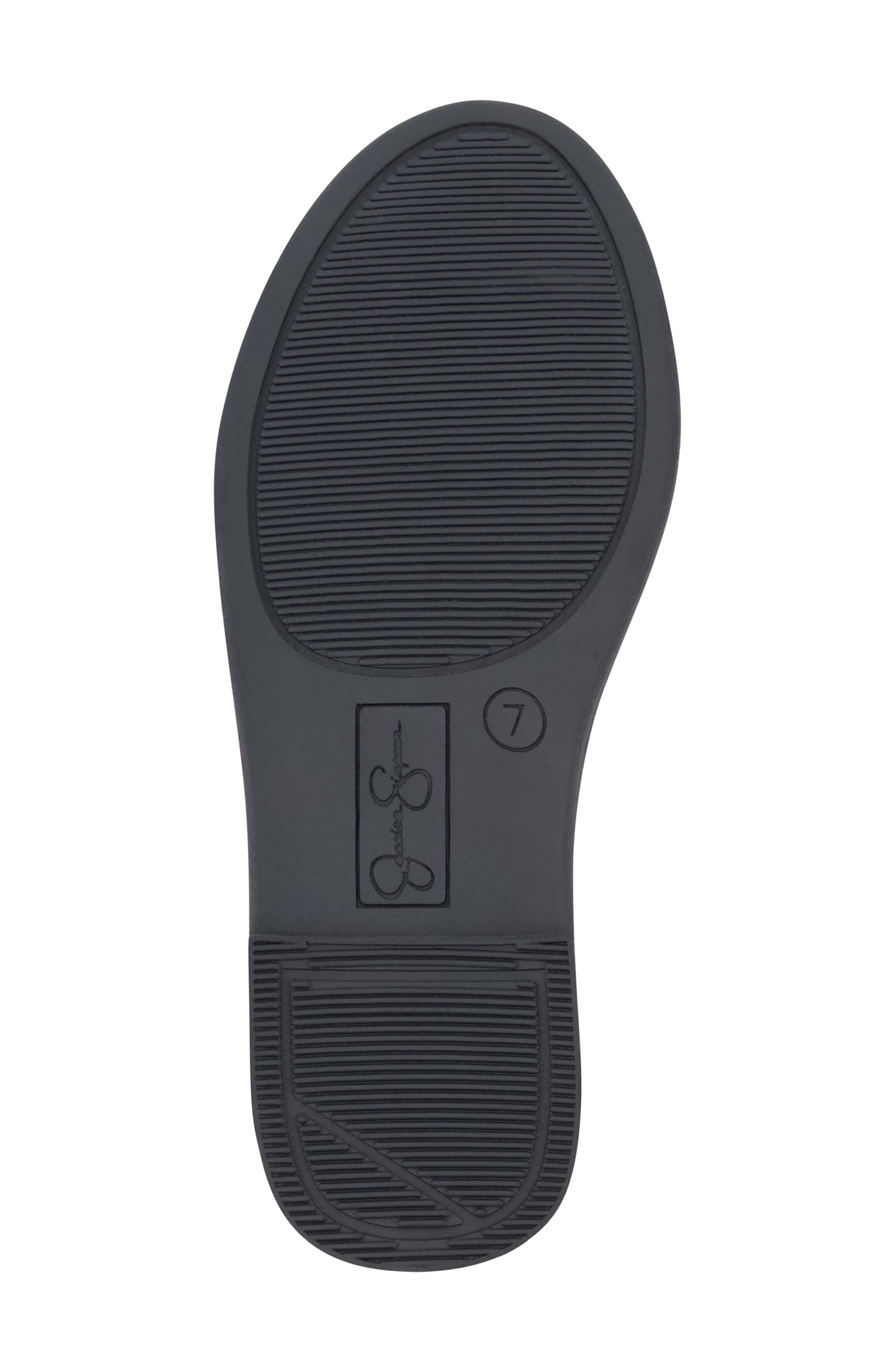 Jessica Simpson Kids' Amy Petal Mary Jane Flat, Alternate, color, Black