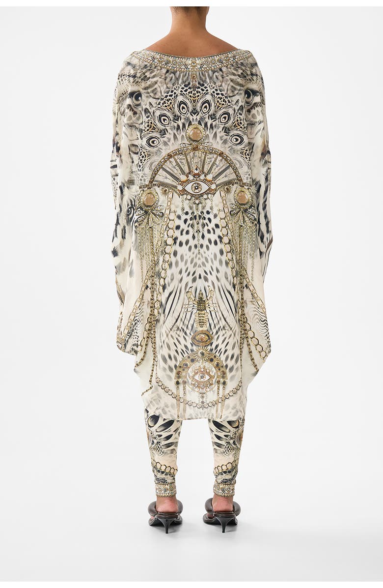 Camilla Scoop Back Hem Dress, Alternate, color, Lady Lionheart